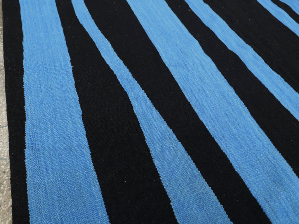 Contemporary Turkish Flatweave Kilim, No.29809 - Staging