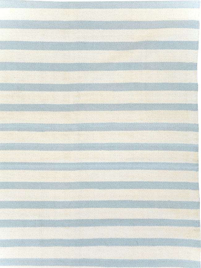Modern Turkish Flatweave, No.29810 - Staging