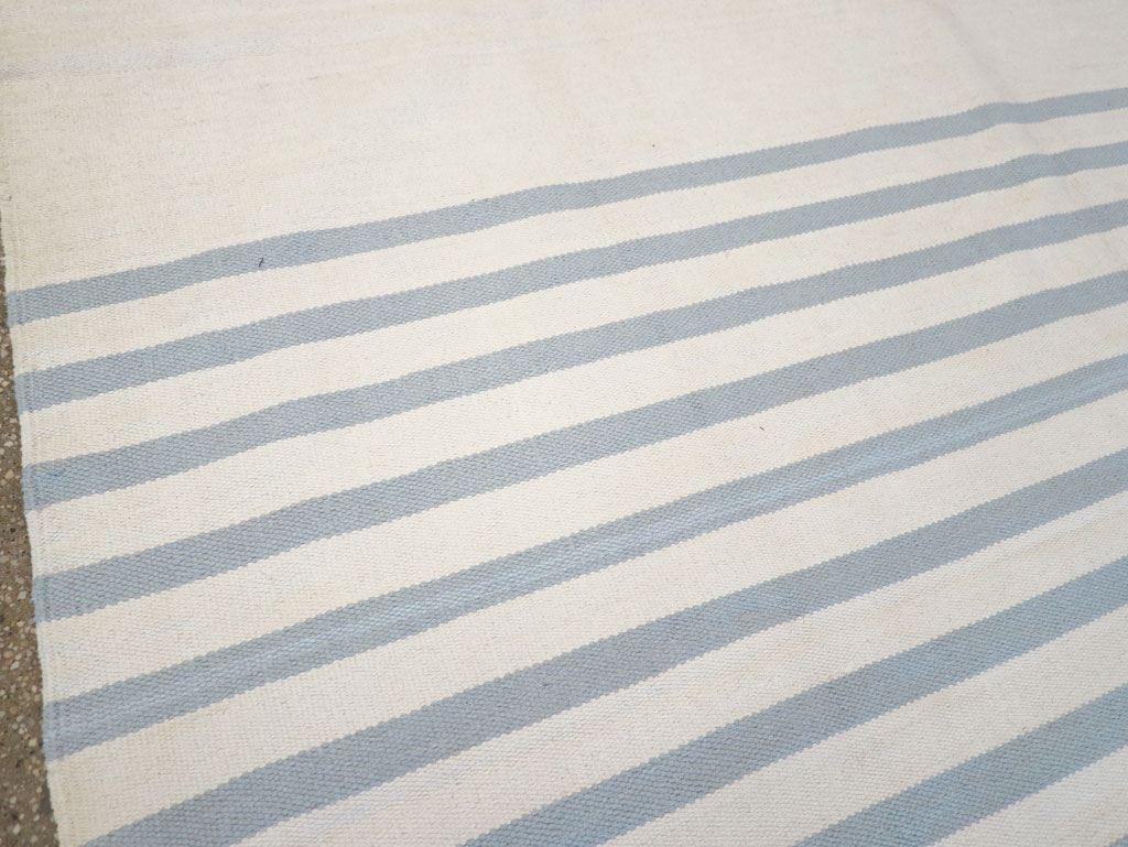 Modern Turkish Flatweave, No.29810 - Staging