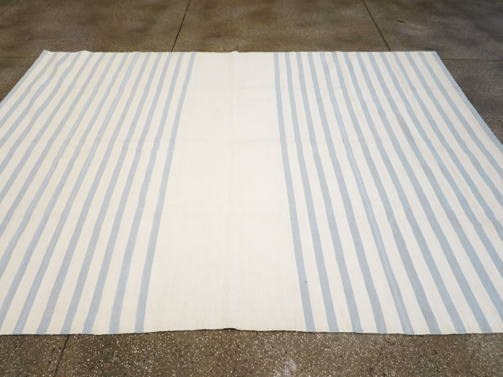 Modern Turkish Flatweave, No.29810 - Staging