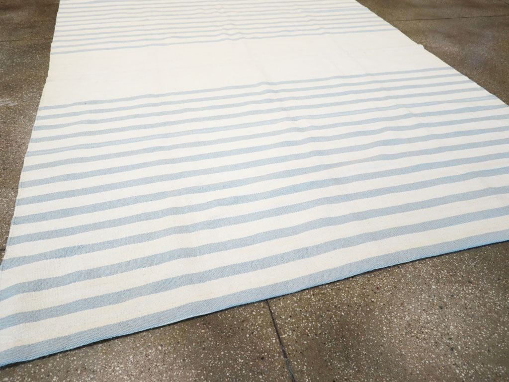 Modern Turkish Flatweave, No.29810 - Staging