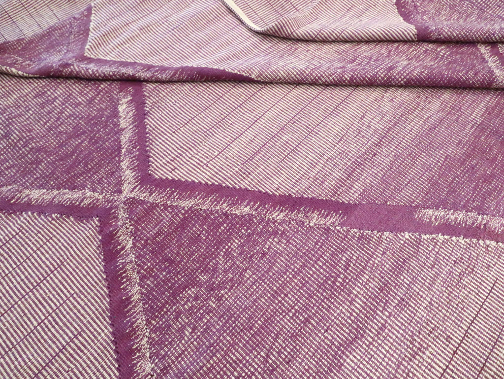 Contemporary Room Size Turkish Flatweave Kilim, No.29816 - Staging