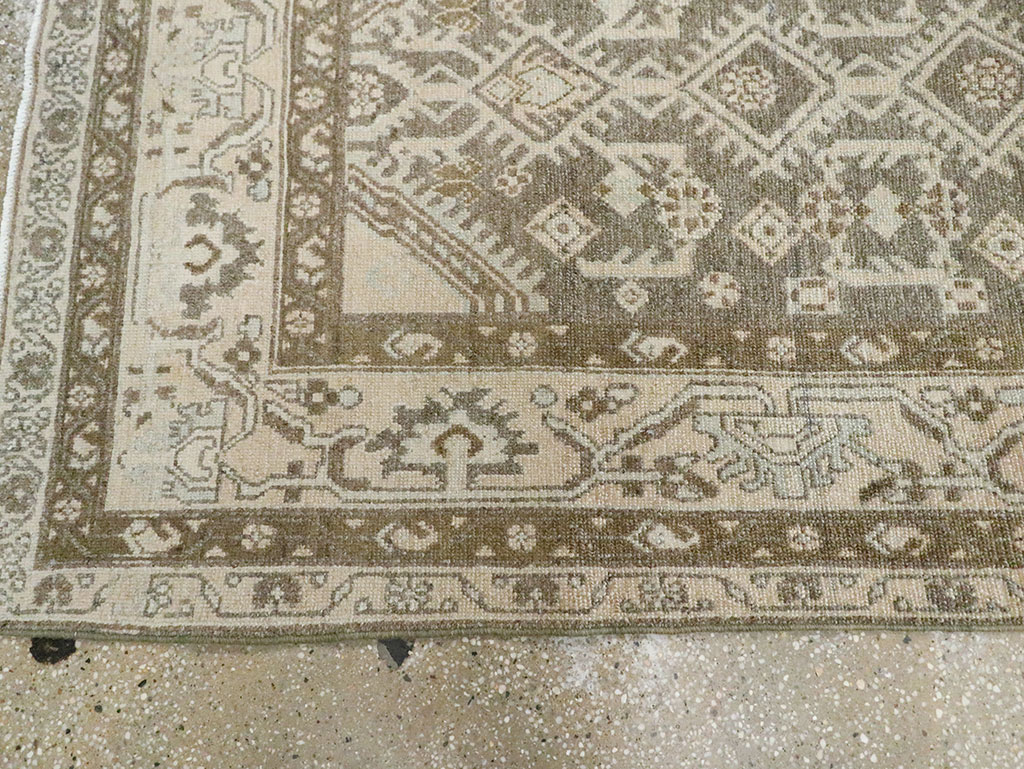 Vintage Persian Malayer Long Runner, No.29820 - Staging