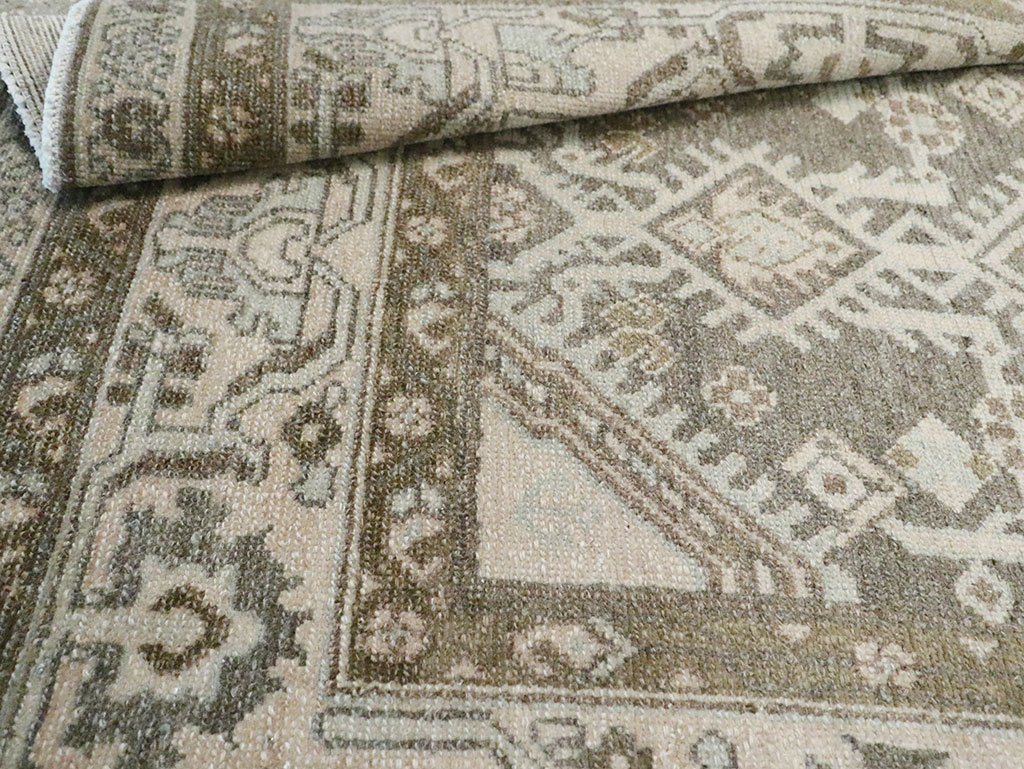 Vintage Persian Malayer Long Runner, No.29820 - Staging