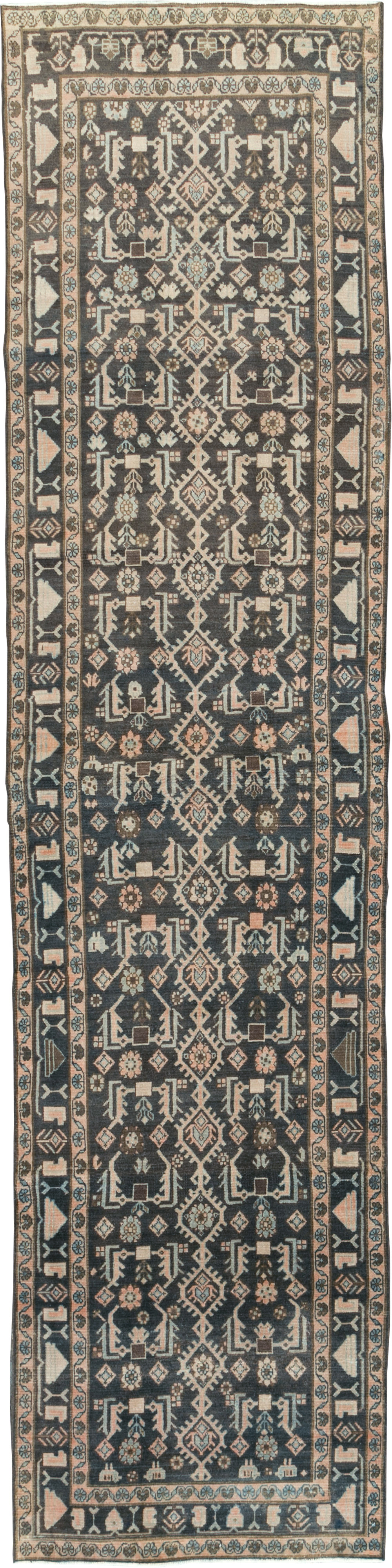 Vintage Persian Malayer Runner, No.29821 - Staging
