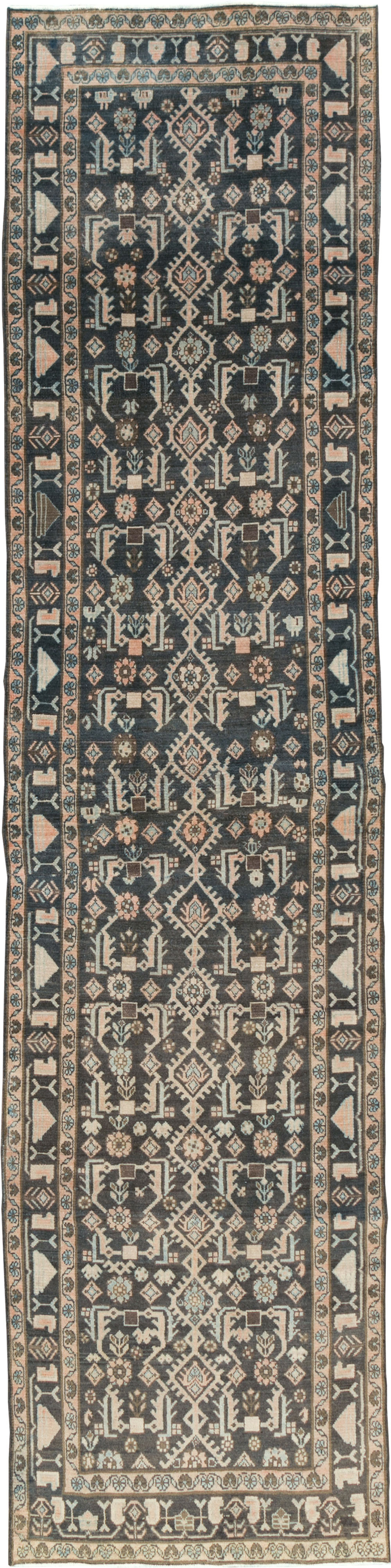Vintage Persian Malayer Runner, No.29821 - Staging