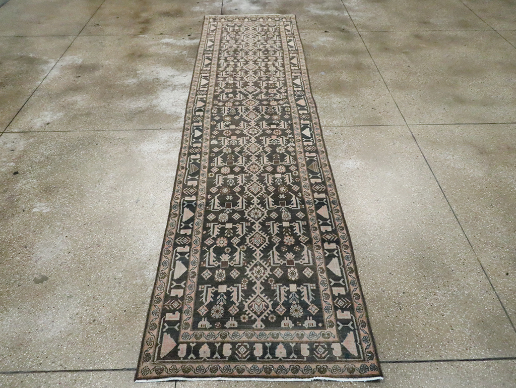 Vintage Persian Malayer Runner, No.29821 - Staging