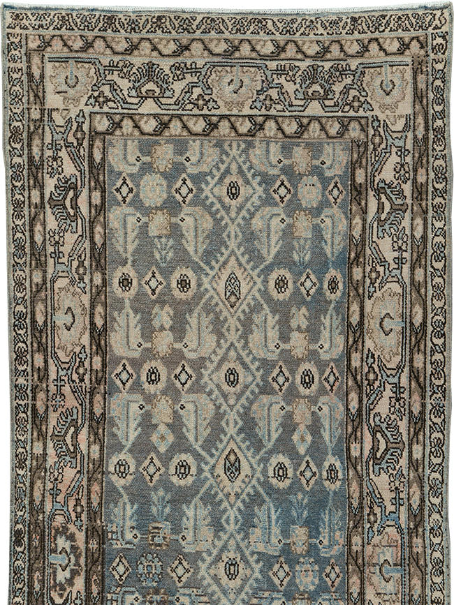 Vintage Persian Malayer Runner, No.29822 - Staging