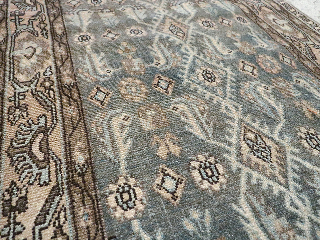 Vintage Persian Malayer Runner, No.29822 - Staging