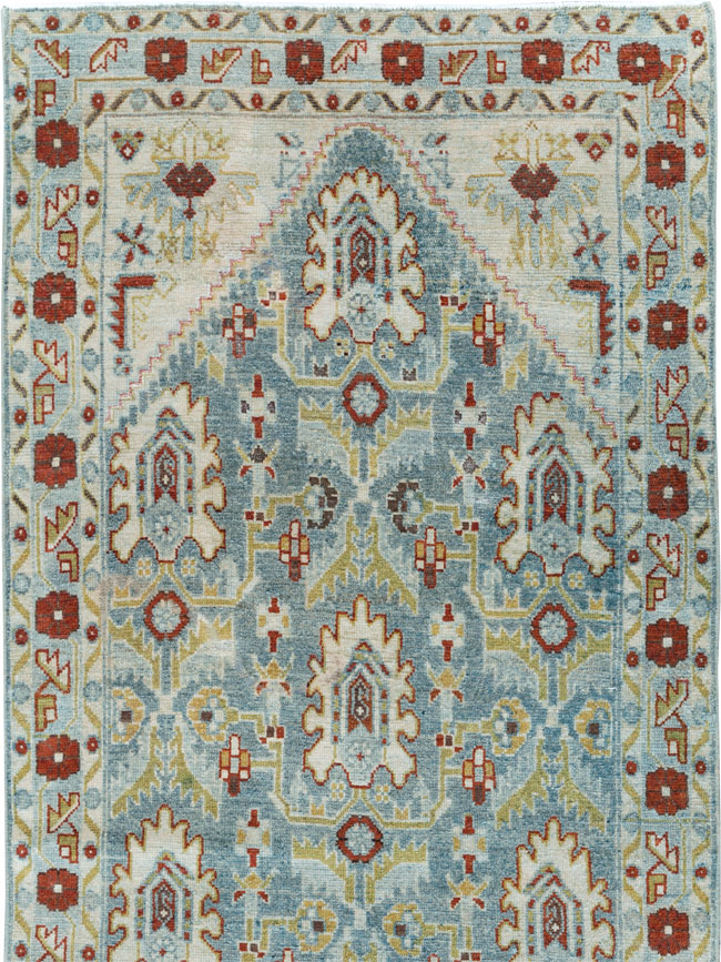 Vintage Persian Malayer Long Runner (Pair: 1 of 2), No.29823 - Staging