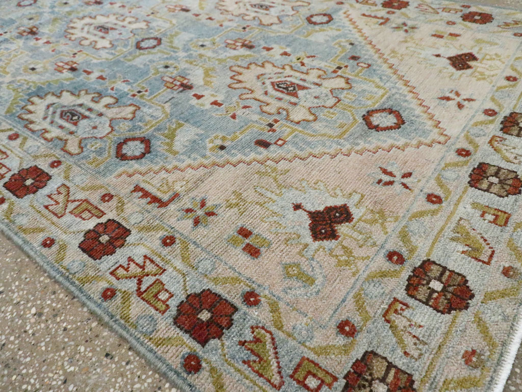 Vintage Persian Malayer Long Runner (Pair: 1 of 2), No.29823 - Staging