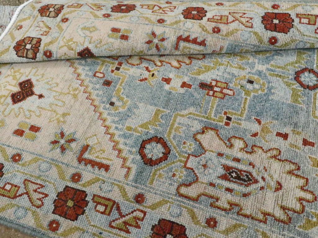 Vintage Persian Malayer Long Runner (Pair: 1 of 2), No.29823 - Staging