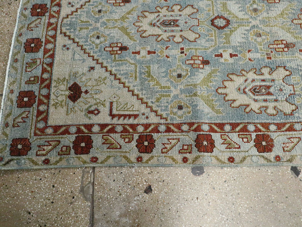 Vintage Persian Malayer Long Runner (Pair: 1 of 2), No.29824 - Staging