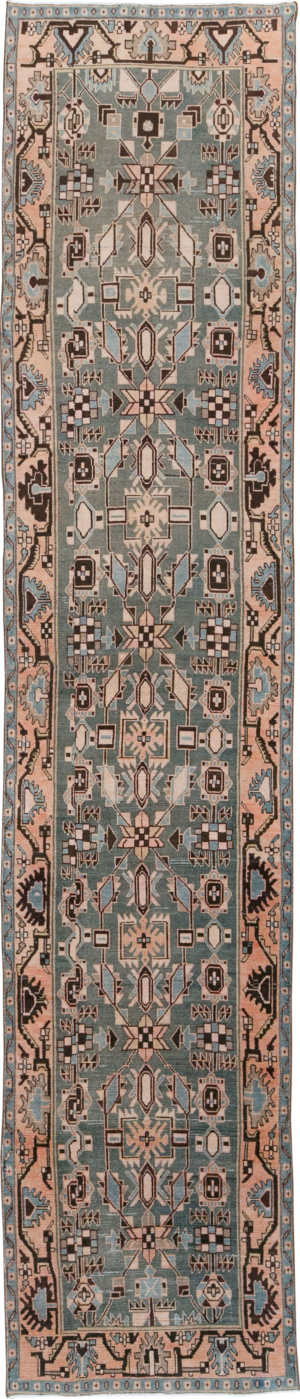 Vintage Persian Malayer Runner, No.29825 - Staging
