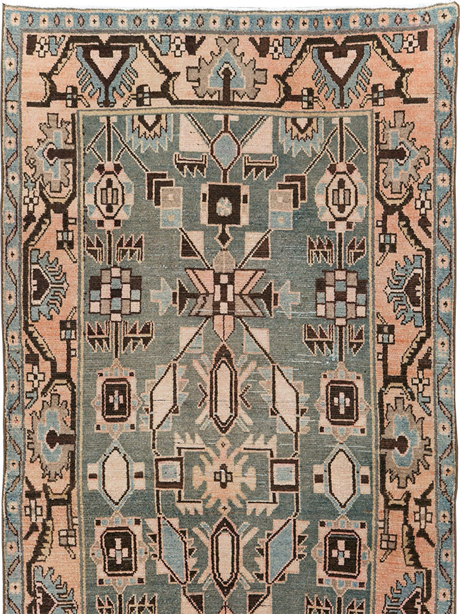 Vintage Persian Malayer Runner, No.29825 - Staging