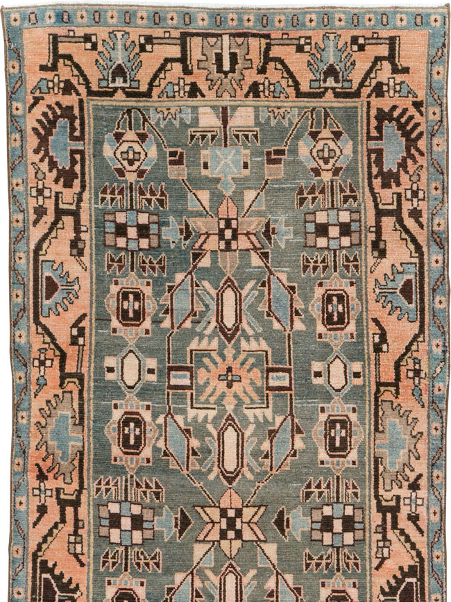 Vintage Persian Malayer Runner, No.29825 - Staging