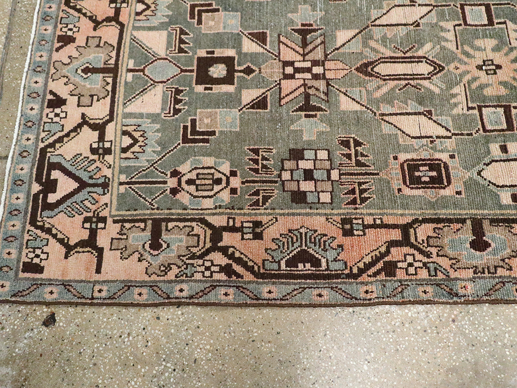 Vintage Persian Malayer Runner, No.29825 - Staging