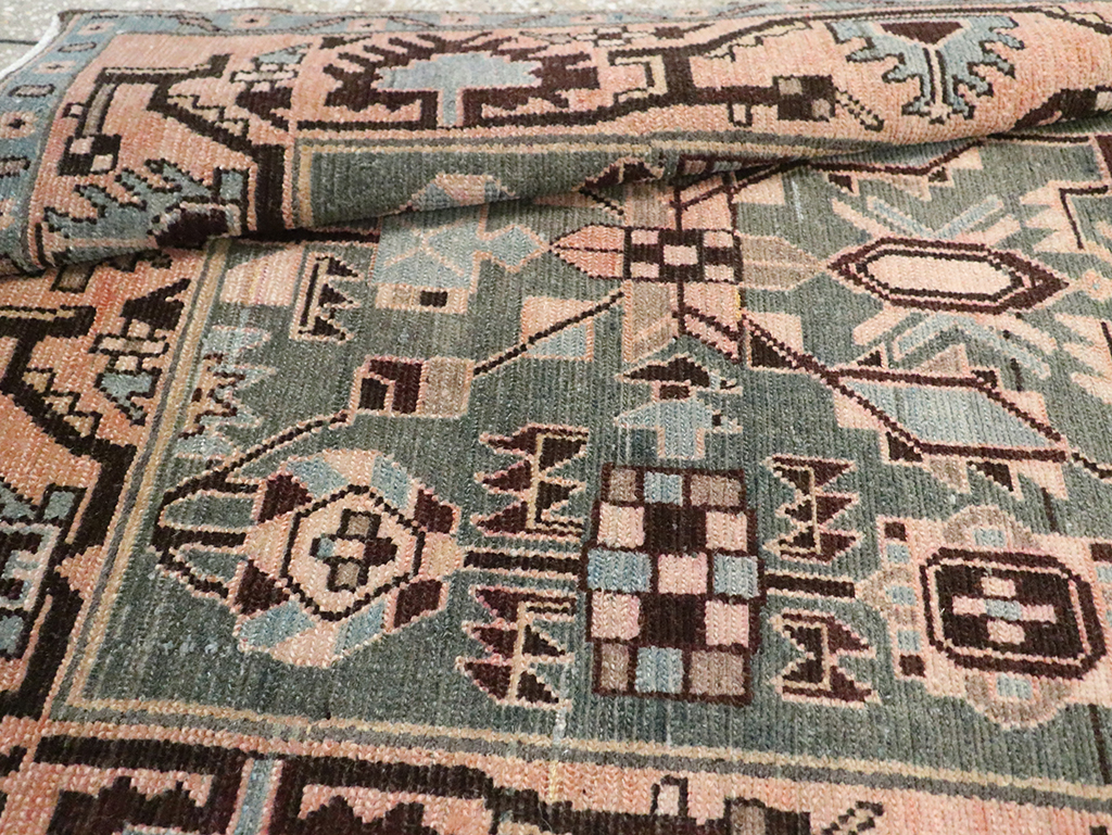 Vintage Persian Malayer Runner, No.29825 - Staging