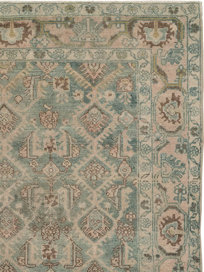 Vintage Persian Malayer Rug, No.29828 - Staging