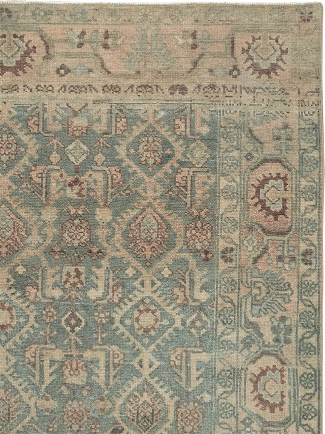 Vintage Persian Malayer Rug, No.29828 - Staging