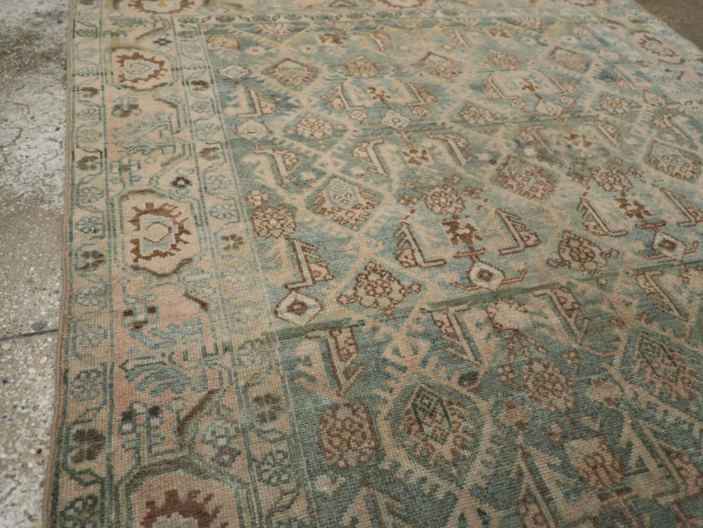 Vintage Persian Malayer Rug, No.29828 - Staging