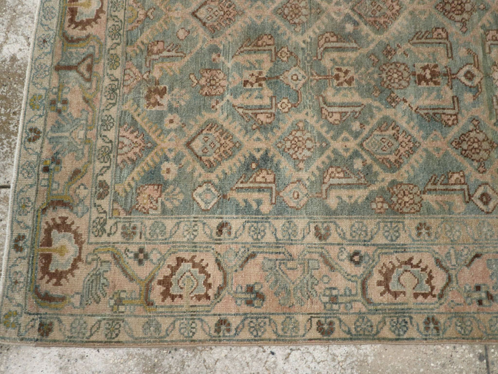 Vintage Persian Malayer Rug, No.29828 - Staging