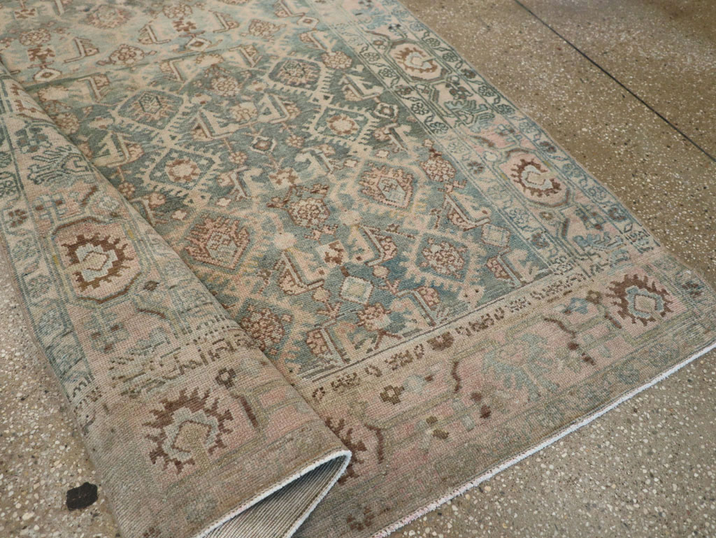 Vintage Persian Malayer Rug, No.29828 - Staging