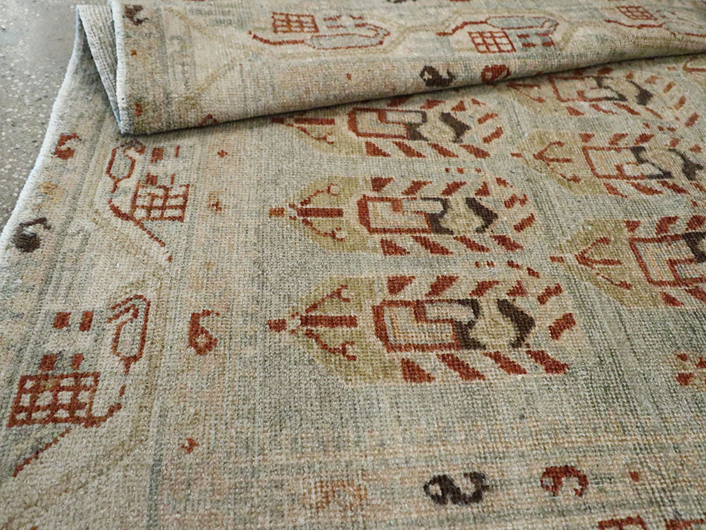 Antique Persian Malayer Runner, No.29829 - Staging