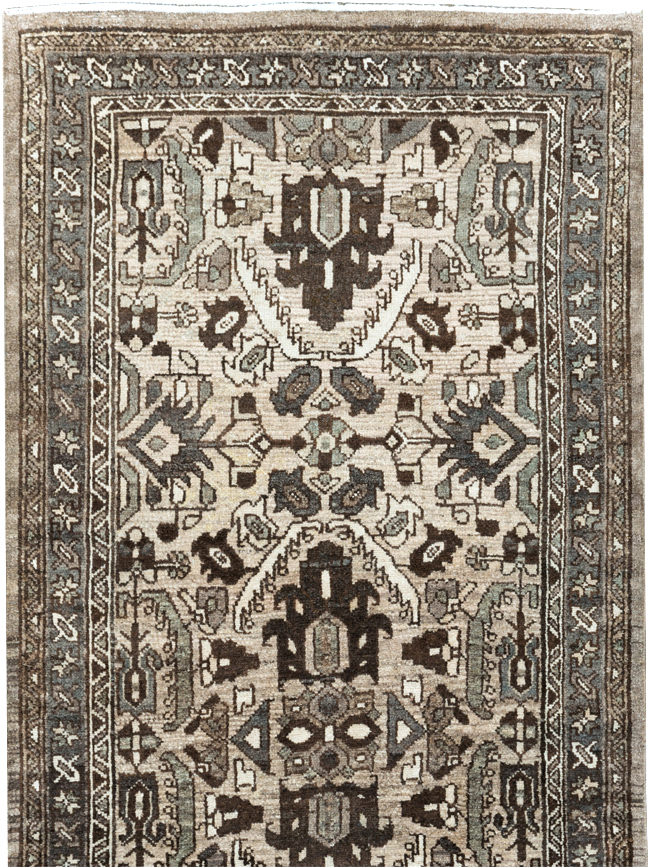 Vintage Persian Malayer Runner, No.29830 - Staging