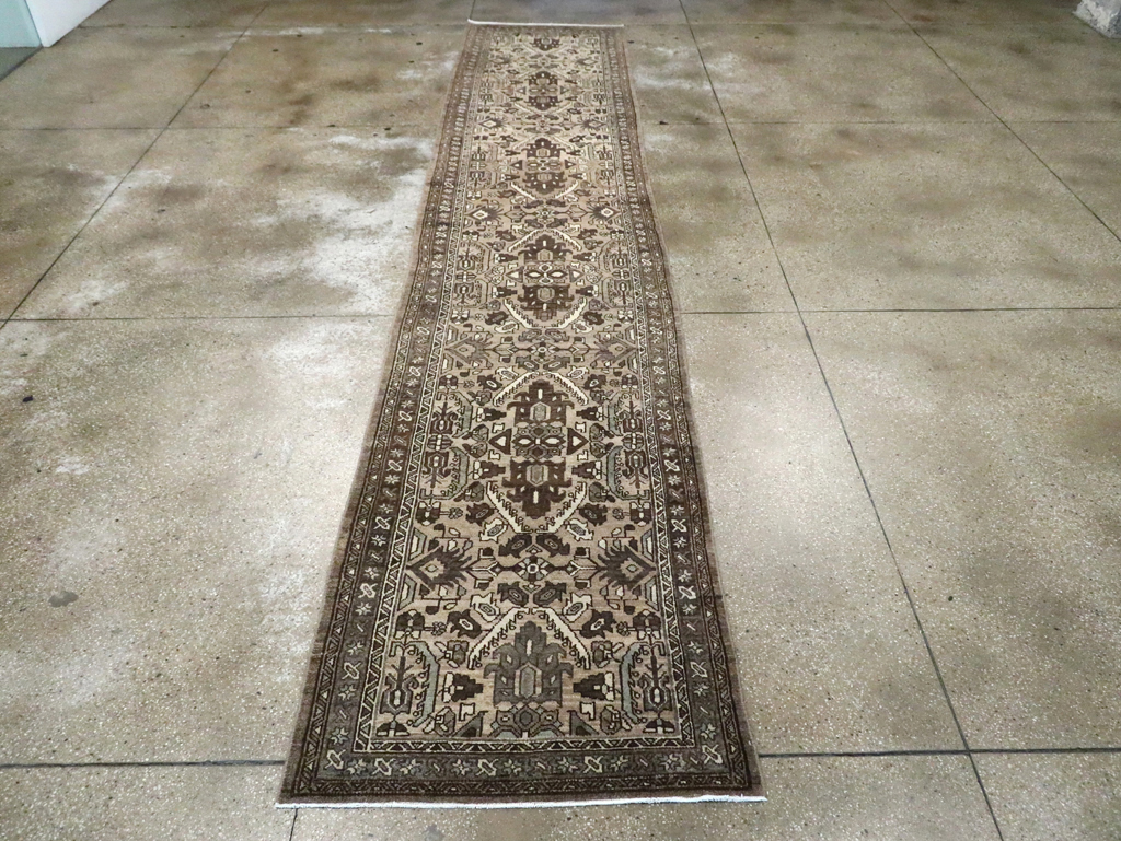 Vintage Persian Malayer Runner, No.29830 - Staging