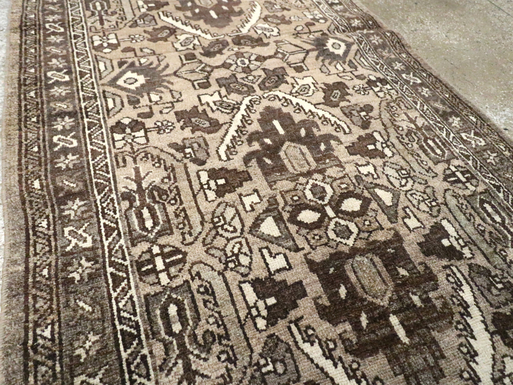 Vintage Persian Malayer Runner, No.29830 - Staging