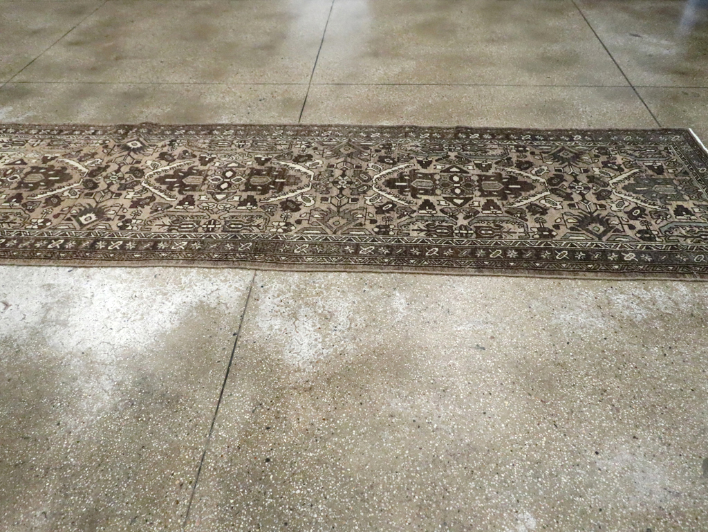 Vintage Persian Malayer Runner, No.29830 - Staging