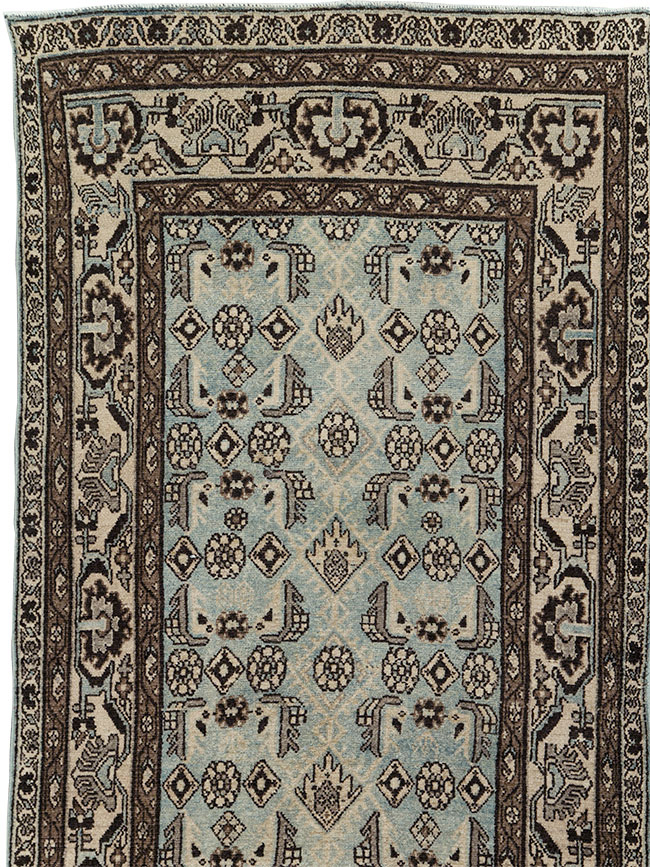 Vintage Persian Malayer Runner, No.29834 - Staging