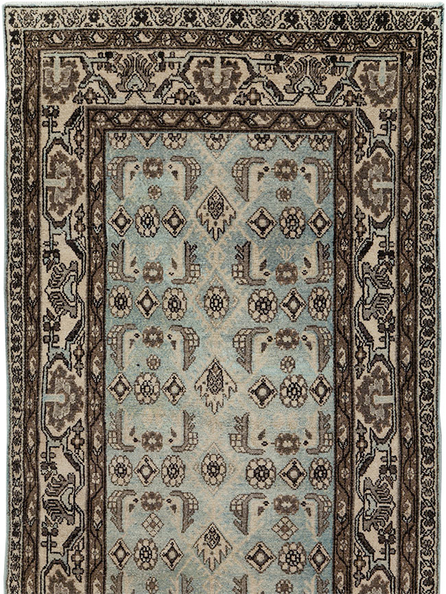 Vintage Persian Malayer Runner, No.29834 - Staging