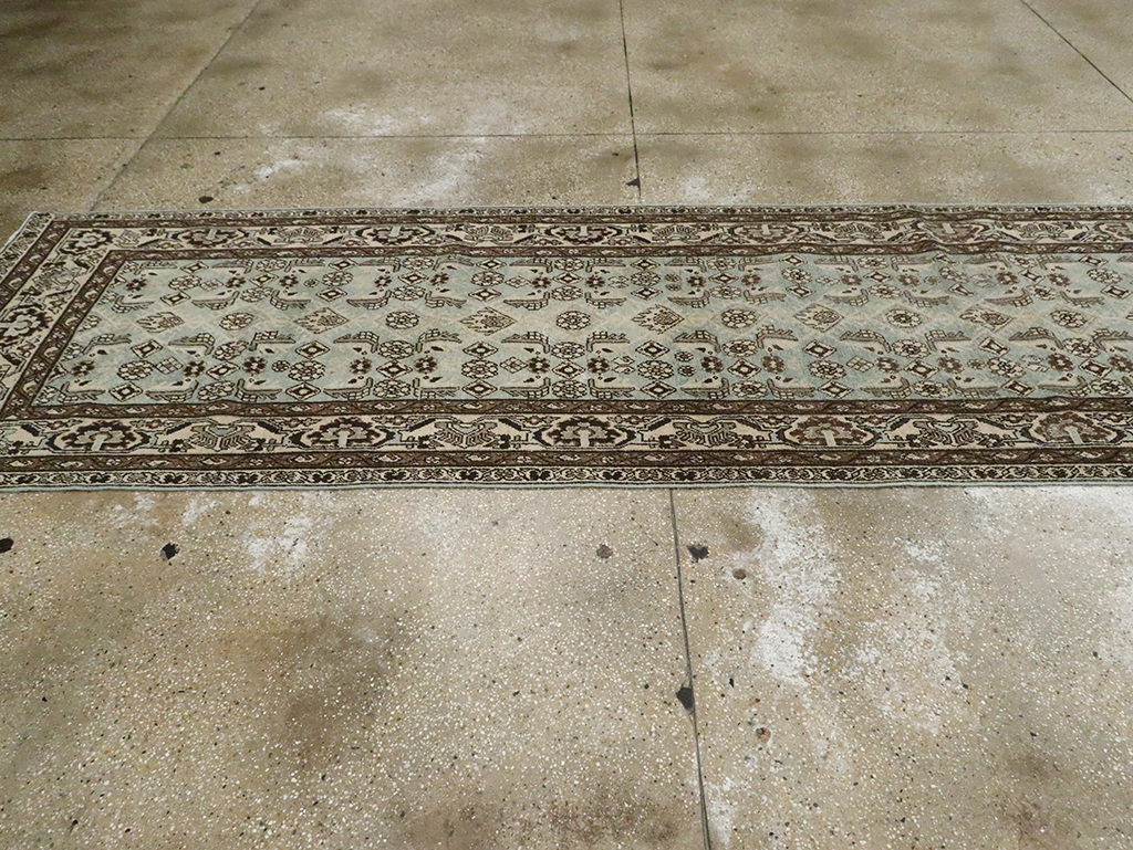 Vintage Persian Malayer Runner, No.29834 - Staging