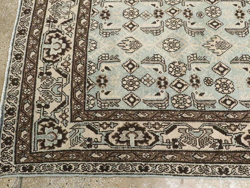 Vintage Persian Malayer Runner, No.29834 - Staging