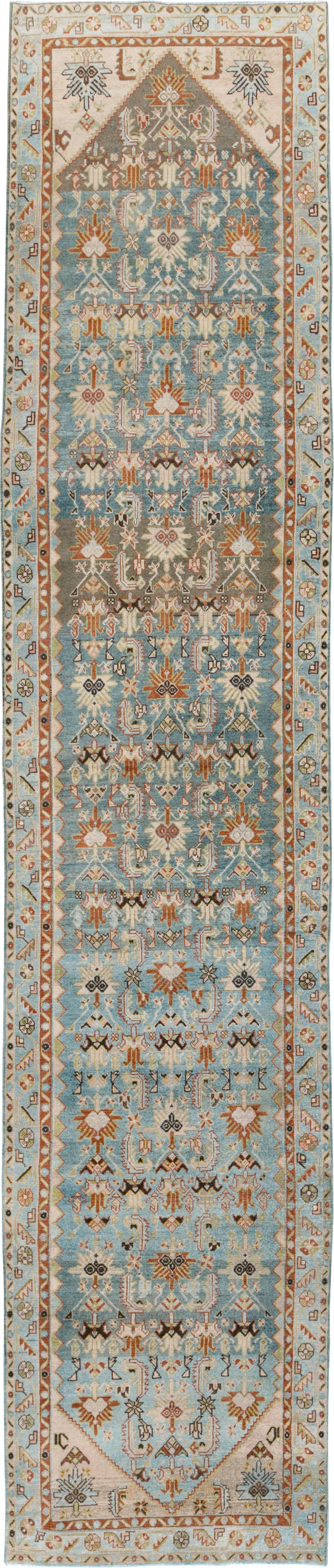 Vintage Persian Malayer Runner, No.29836 - Staging