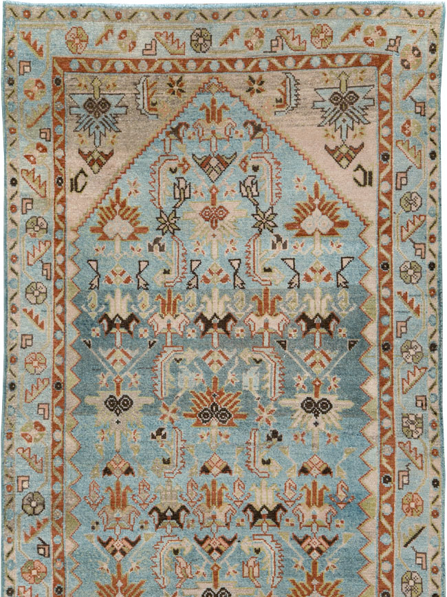 Vintage Persian Malayer Runner, No.29836 - Staging