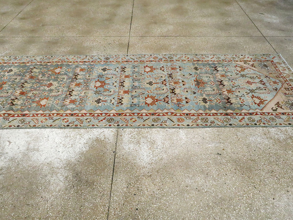 Vintage Persian Malayer Runner, No.29836 - Staging
