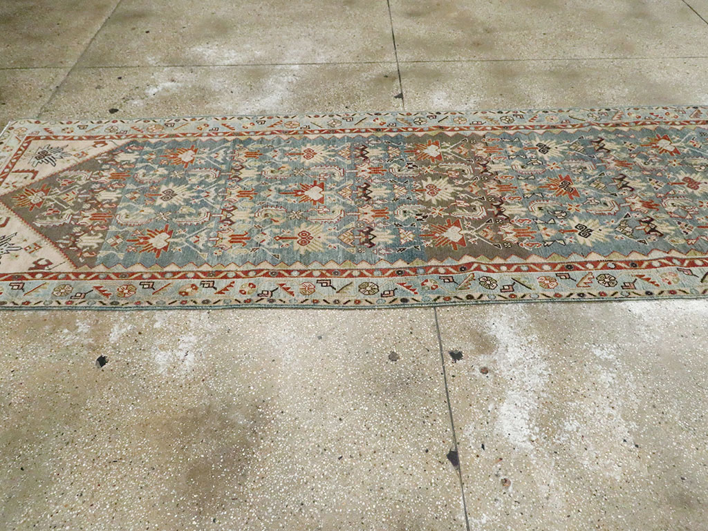 Vintage Persian Malayer Runner, No.29836 - Staging
