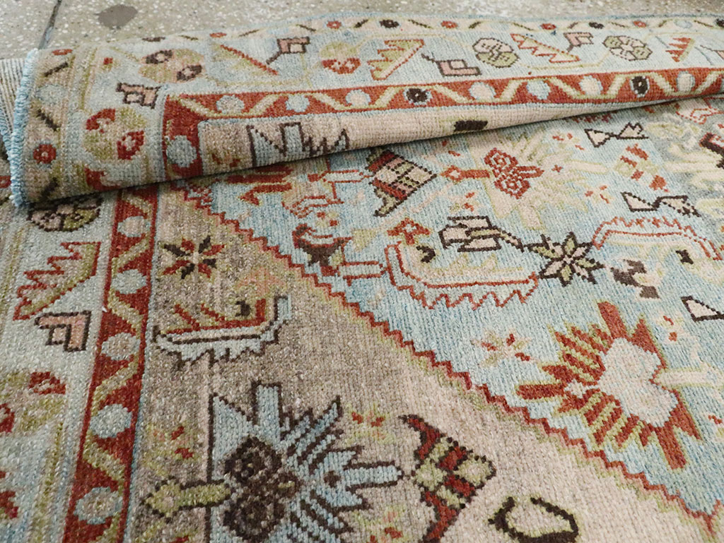 Vintage Persian Malayer Runner, No.29836 - Staging