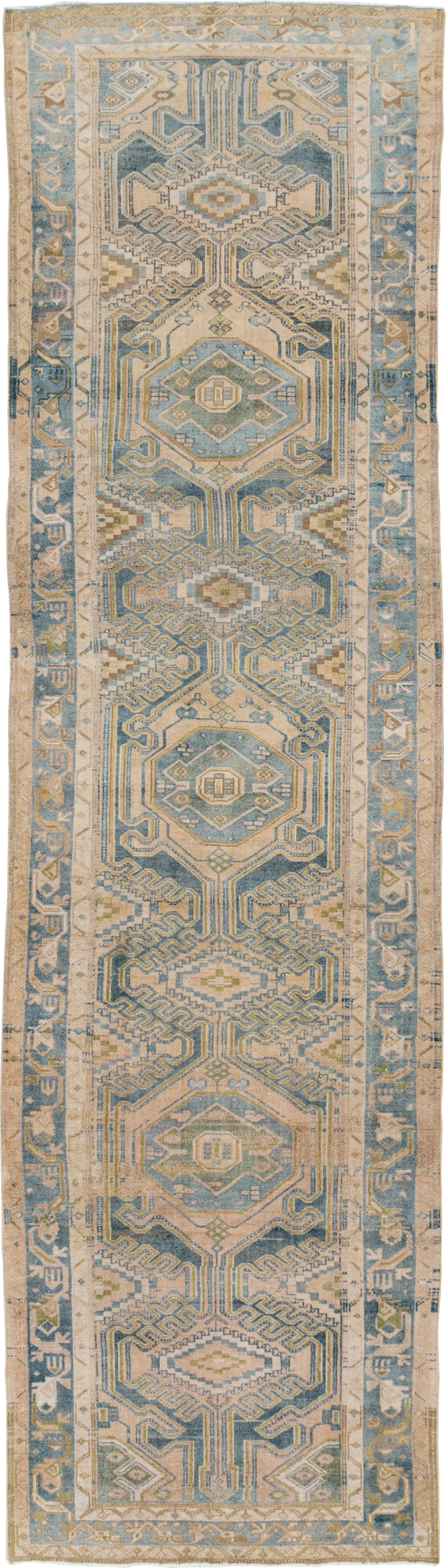 Vintage Persian Malayer Runner, No.29837 - Staging