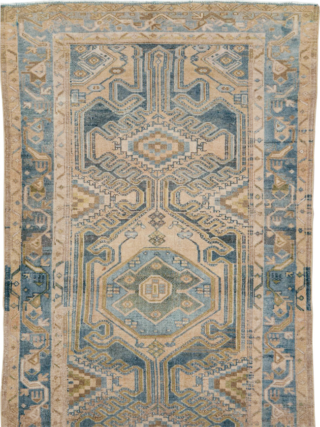 Vintage Persian Malayer Runner, No.29837 - Staging