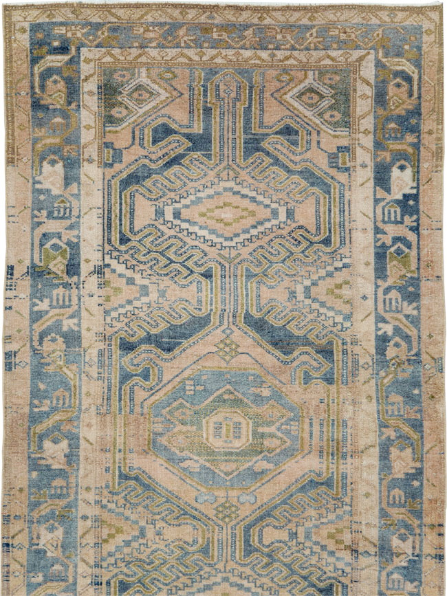 Vintage Persian Malayer Runner, No.29837 - Staging