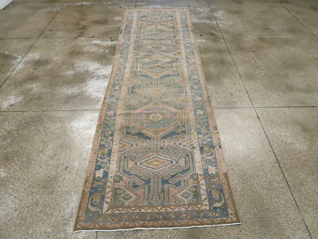 Vintage Persian Malayer Runner, No.29837 - Staging