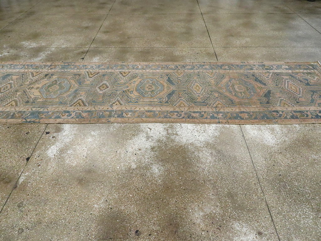 Vintage Persian Malayer Runner, No.29837 - Staging