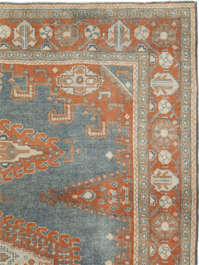 Vintage Persian Veece Carpet, No.29840 - Staging
