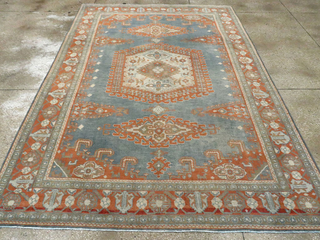 Vintage Persian Veece Carpet, No.29840 - Staging