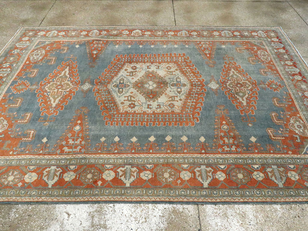 Vintage Persian Veece Carpet, No.29840 - Staging