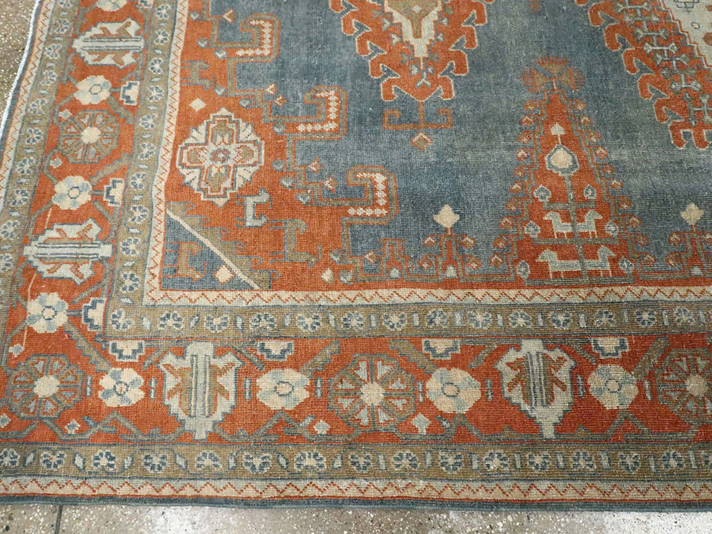 Vintage Persian Veece Carpet, No.29840 - Staging